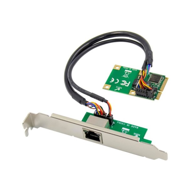 MicroConnect Netv�rks kort - MiniPCIE 82574 - Single-1G RJ45 
