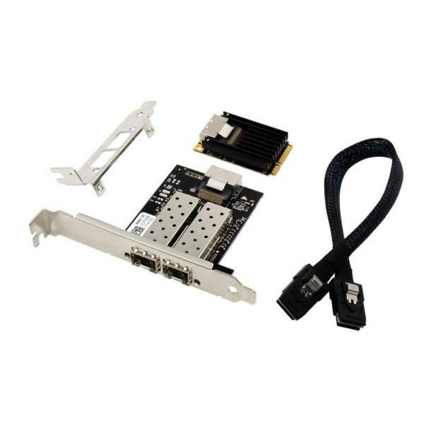 MicroConnect Netv�rks kort - MiniPCIE - 82583-D-E Dual-1G RJ45 