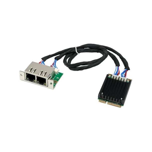 MicroConnect Netv�rks kort - MiniPCIE I210-T2 - Dual-1G RJ45 