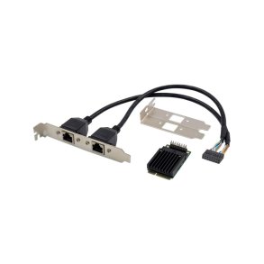 MicroConnect Netv�rks kort - MiniPCIE I350-T2 - Dual-1G RJ45 