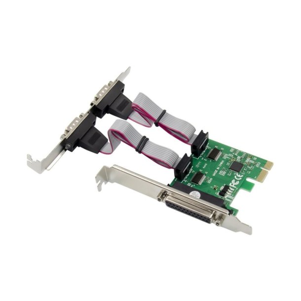 MicroConnect Interfacekort - PCI-E AX99100 2S1P Ekstra - Udvidelseskort 