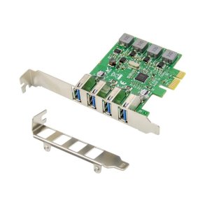 MicroConnect Interfacekort - PCI-E VL805 4-USB 3.0 - Selvforsynende 