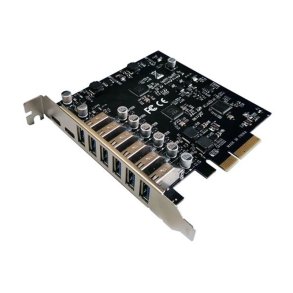 MicroConnect Interfacekort - PCIe X4 ASM3142 10 Gbps USB-C - x 2 + USB-A x 6