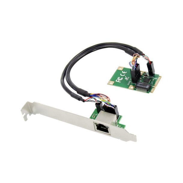 MicroConnect Interfacekort - MiniPCIE 8111F Single-RJ45 1 - G Ethernet NIC 