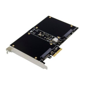 MicroConnect Interfacekort - PCIe Marvell 6 Gbp SATA III SSD - 2-kanals SSD RAID-kort 