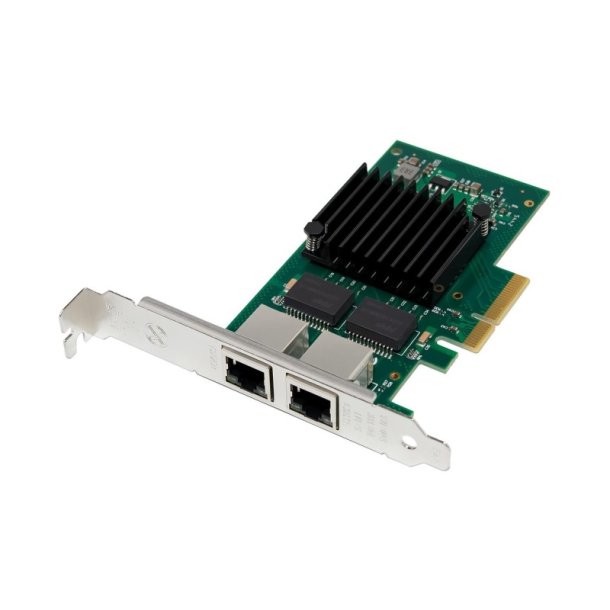 MicroConnect Interfacekort - 2-ports RJ45-netv�rkskort PCIe - Hovedchip: Intel I350 Intel 