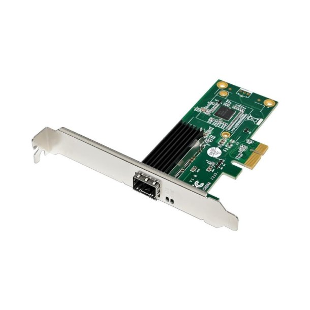 MicroConnect Netv�rks kort - 1port SFP Ethernet Server PCIe - NIC, Chipset: Intel WGI210AS 