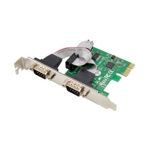 MicroConnect Interfacekort - 2 port Serial PCIe-kort - Hovedchip: ASIX MCS9901 2 x 