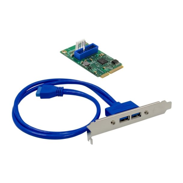 MicroConnect Interfacekort - MiniPCIE CH384L 4S - Multi-RS232 serielt kort 