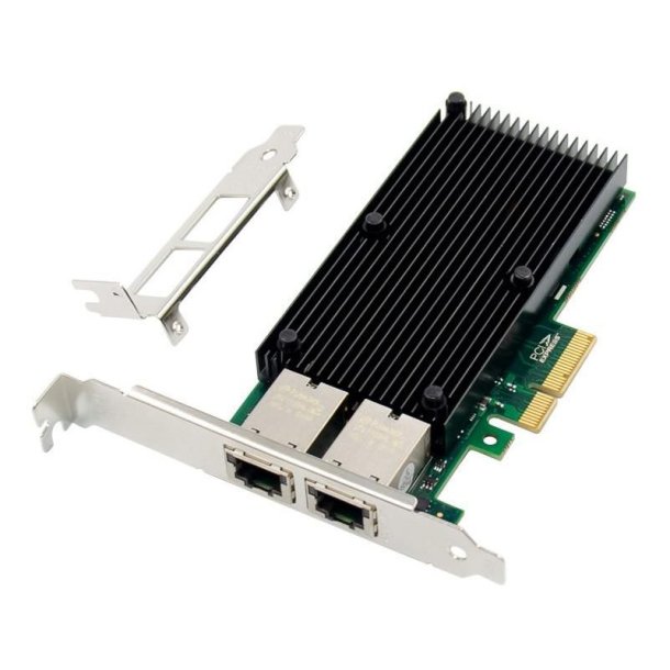 MicroConnect Netv�rks kort - PCIe x4 Dual RJ45 10 GbE X550 - Network Adapter Chipset: 