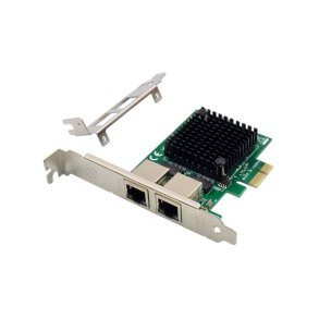 MicroConnect Netv�rks kort - PCIe x1 82571 - Dual-RJ45 