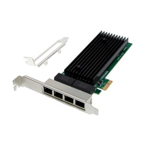 MicroConnect Netv�rks kort - PCIe x1 Intel - 82575 Quad- RJ45 