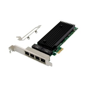 MicroConnect Netv�rks kort - PCIe x1 Intel - 82576 Quad- RJ45 