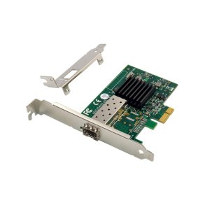 MicroConnect Netv�rks kort - PCIe x1 Intel - 82576 Single-1GbE SFP 