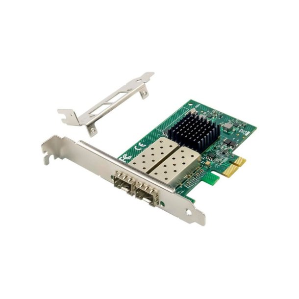 MicroConnect Netv�rks kort - PCIe x1 Intel - 82576 Dual- 1GbE SFP 