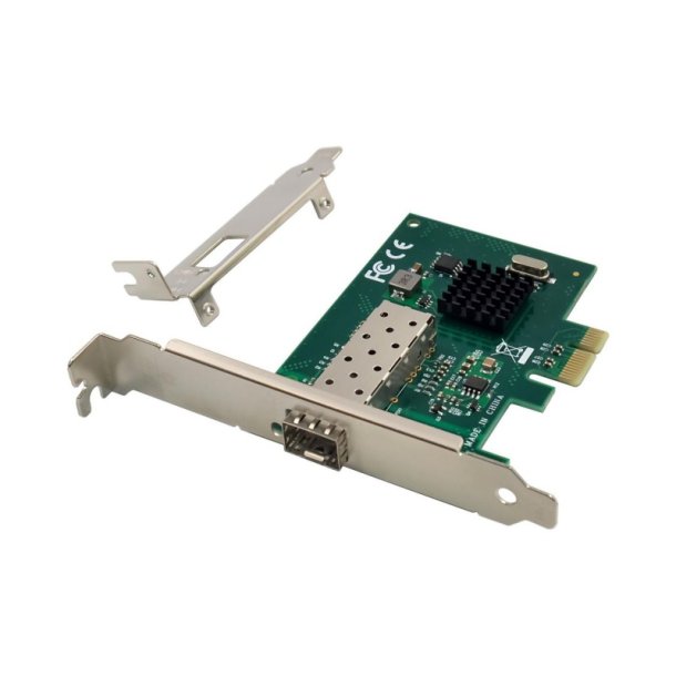 MicroConnect Netv�rks kort - PCIe x1 BCM5720 - Single- 1GbE SFP 