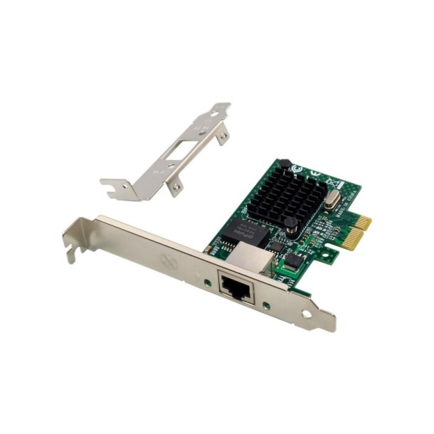MicroConnect Netv�rks kort - PCIe x1 BCM5721 - Single- RJ45 