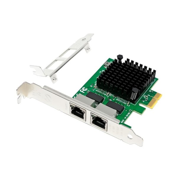 MicroConnect Netv�rks kort - PCIe x1 I226-T2 - Dual- 2.5G RJ45 