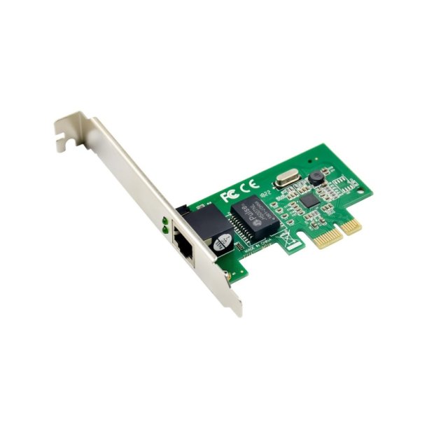 MicroConnect Netv�rks kort - PCIe x1 RTL8111E - Single- RJ45 