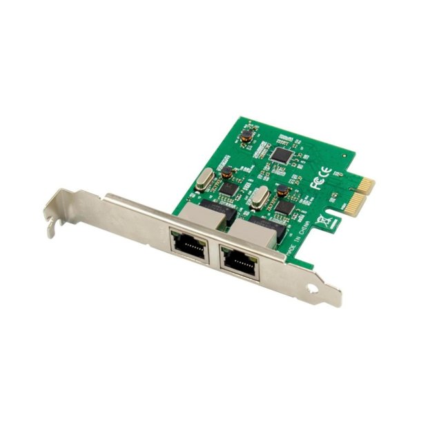 MicroConnect Netv�rks kort - PCIe x1 RTL8111F - Dual- 1G RJ45 