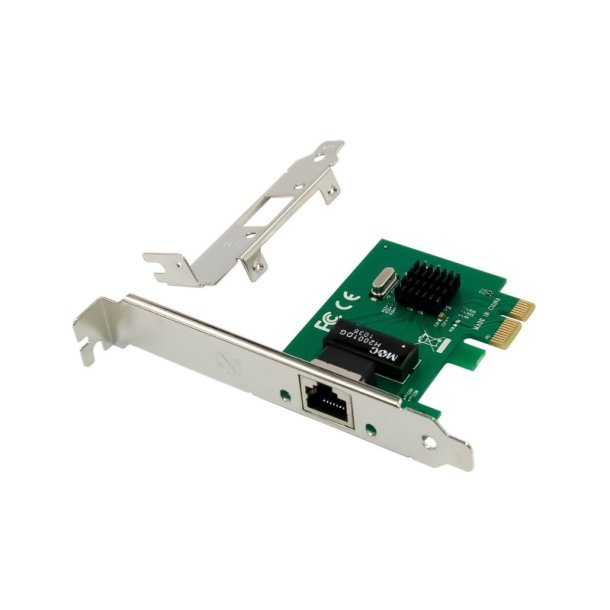 MicroConnect Netv�rks kort - PCIe x1 RTL8111G - Single- RJ45 