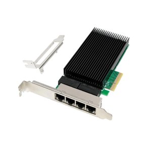 MicroConnect Netv�rks kort - PCIe x4 4-RJ45 - 2.5G Ethernet 