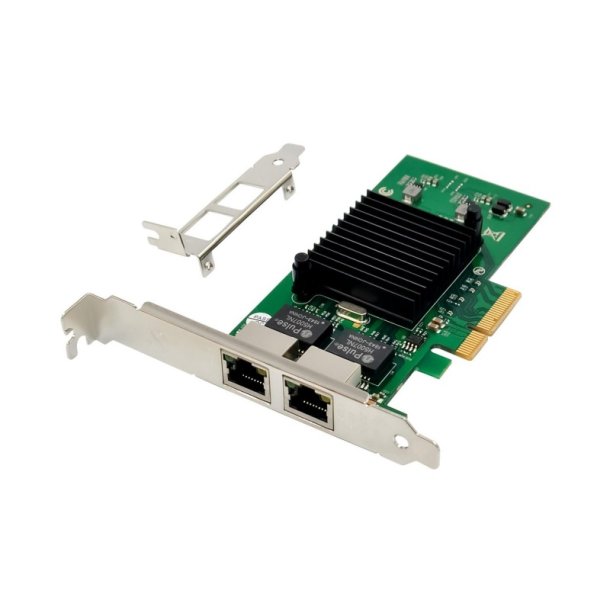 MicroConnect Netv�rks kort - PCIe x1 Intel - 82576 Dual- RJ45 