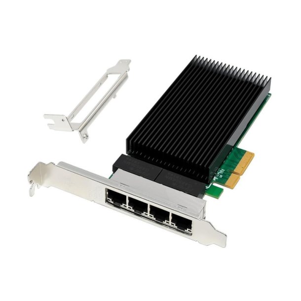 MicroConnect Netv�rks kort - PCIe x4 I226-T4 - Quad- 25G RJ45 