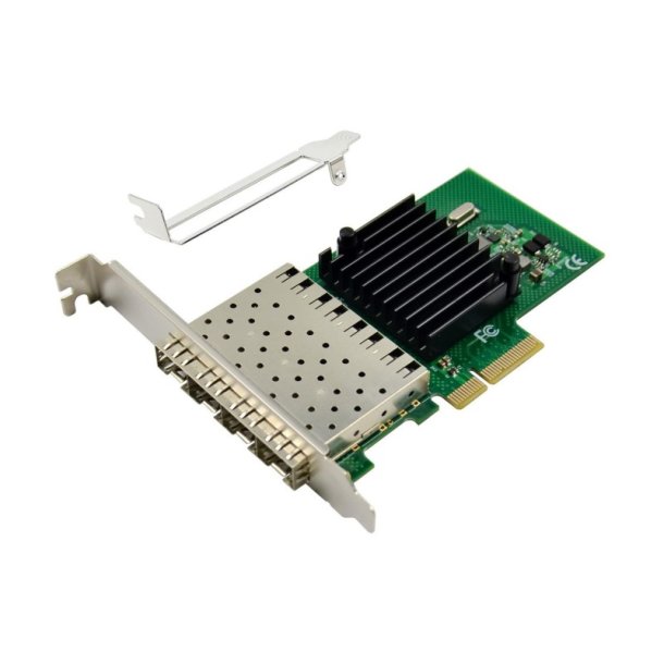 MicroConnect Netv�rks kort - PCIe x4 I350-F4 - Quad- 1GbE SFP 