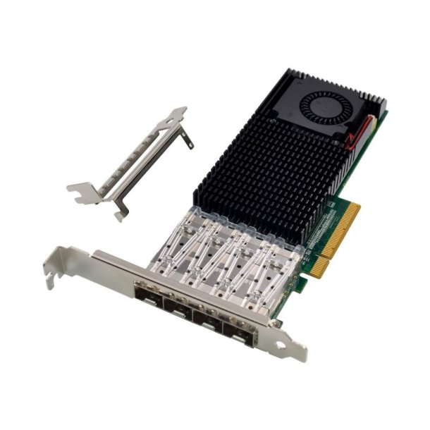 MicroConnect Netv�rks kort - PCIe x8 X520-DA4 - Quad-10GbE SFP+ 