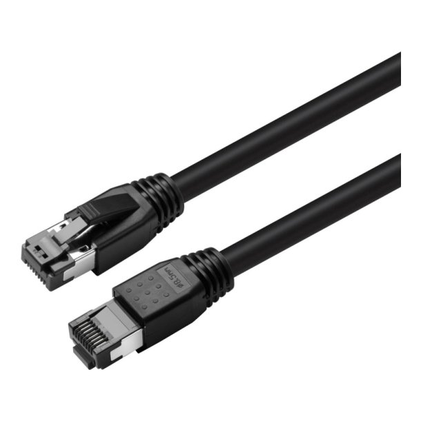 MicroConnect - CAT8.1 S/FTP 1,5m Black LSZH - Shielded netw�rkskabel AWG 24