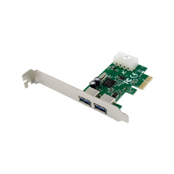 MicroConnect Interfacekort - 2 x USB 3.0-port PCIe-kort - Hovedchip: NEC 720200