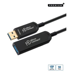 MicroConnect USB kabel - Premium Optic USB Cable 3.0 - A-A M-F - 15m 