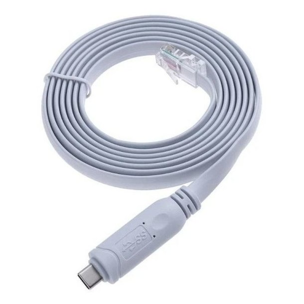 MicroConnect USB kabel - USB-C - RJ45 Console Cable M-M