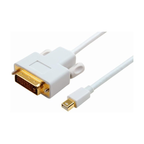 MicroConnect DisplayPort Adapter - Mini DisplayPort til DVI-D - kabel 1m Dual Link 24+1, 