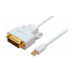 MicroConnect DVI Adapter - Mini Displayport til DVI-D - kabel 2m Dual Link 24+1, 