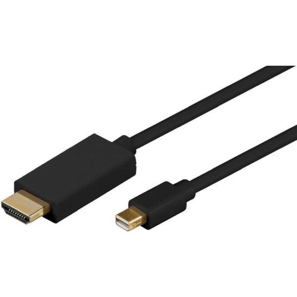MicroConnect HDMI Adapter Mini Displayport to HDMI Cable 5m incl. audio 
