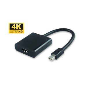 MicroConnect HDMI Adapter Active Mini DP to HDMI Adaptor Mini DP to HDMI, M/F Black 