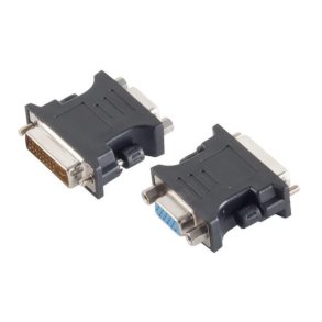 MicroConnect kabel adapter - Analog DVI/VGA Adaptor - DVI-I 24+5 - HD15 F-M