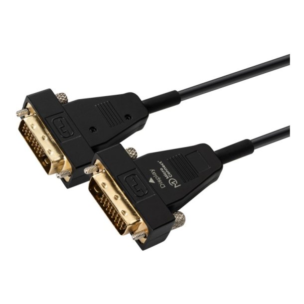 MicroConnect DVI kabel - Premium Optic DVI 24+1 - 40m , 4K 30Hz,10.2Gbps