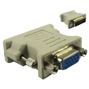 MicroConnect kabel adapter - DVI-D/VGA 15-pin Adaptor M-F - DVI-D 24+1 - VGA 15pin - sort