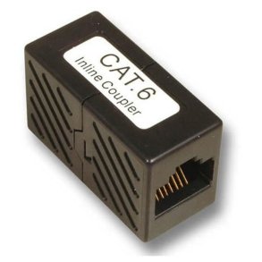 MicroConnect kabel adapter - Modular RJ45-RJ45 CAT6 - F/F, 8C/8P, UTP Connection