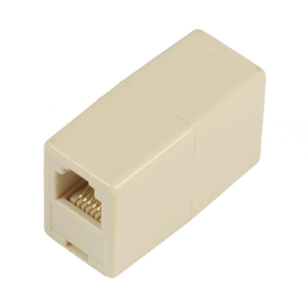MicroConnect kabel adapter - Modular RJ12-RJ12 F/F - 6P/6C, UTP Connection