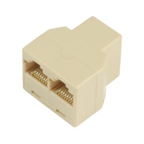 MicroConnect RJ45 Ethernet Y-adapter RJ45 - RJ45 - 2x RJ45 F/F - 8P/8C