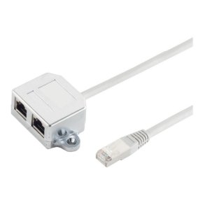 MicroConnect - Cable splitter (Y-adapter) - Telephone - Ethernet 