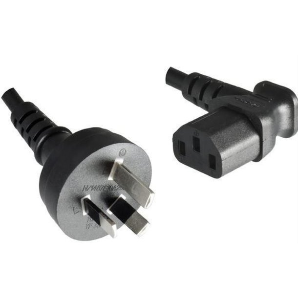 MicroConnect Power Cord AUS to C13 1.8m Australia Type I to C13 Angled