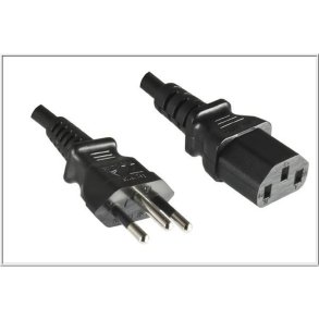 MicroConnect Power Cord Brazil to C13 1.8m Brazil Power Type N to C13