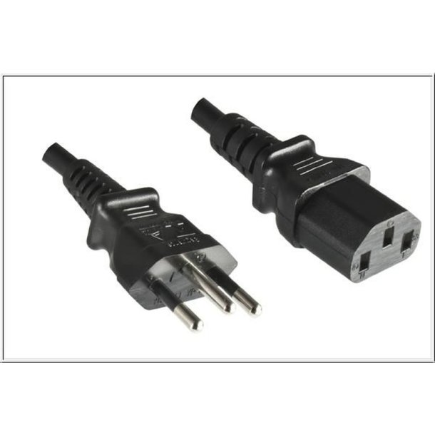MicroConnect Power Cord Brazil to C13 1.8m Brazil Power Type N to C13