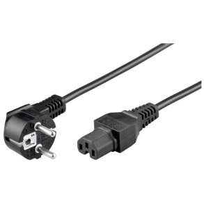 MicroConnect Power Cord CEE 7/7 - C15 1m