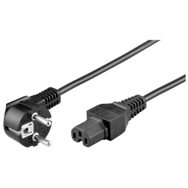 MicroConnect Power Cord CEE 7/7 - C15 1m